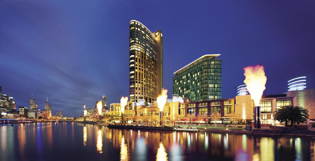 Crown Towers Melbourne luxury suite